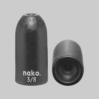 Nako tungsten worm weights for bass fishing