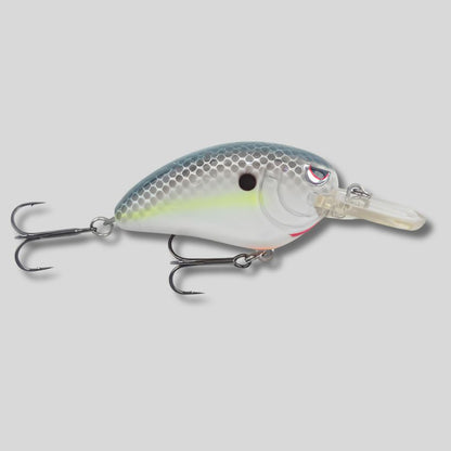 SPRO Little John MD 50 medium diving crankbait for bass fishing with tungsten weight transfer - Nasty Shad