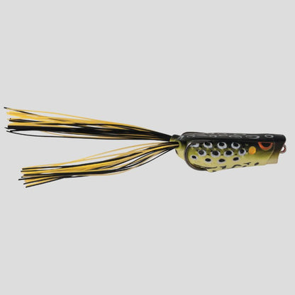 G-Ratt Baits Popping Frog 2.3" Topwater Bass Frog Lure - Natural Brown