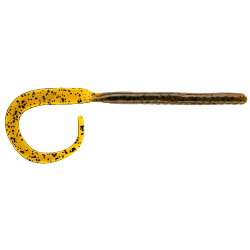 Netbait C-Mac Worms - Green Pumpkin