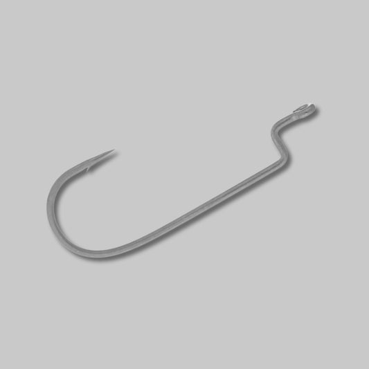 BKK Offset Worm Round Bend Hook – Armor Point Hyper Carbon Steel