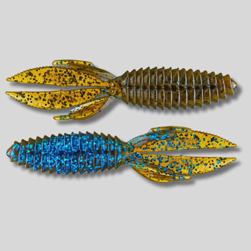 Reaction Innovations Sweet Beaver 4.2 inch soft plastic creature bait for flipping pitching and heavy cover bass fishing