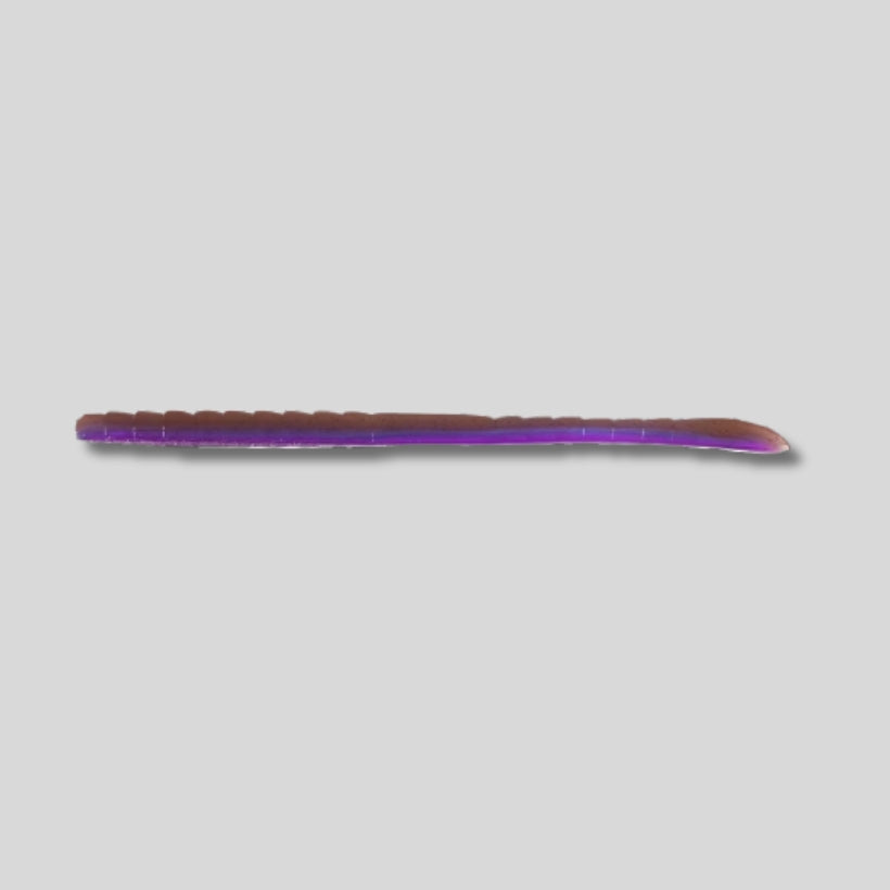 Missile Baits Magic Worm 6 Inch finesse straight-tail soft plastic worm in a 14-pack for drop shot, shaky head, Texas rig, Neko rig, and Carolina rig bass fishing.