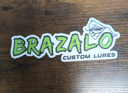 Brazalo Custom Lures Decals – High-Quality Fishing Stickers