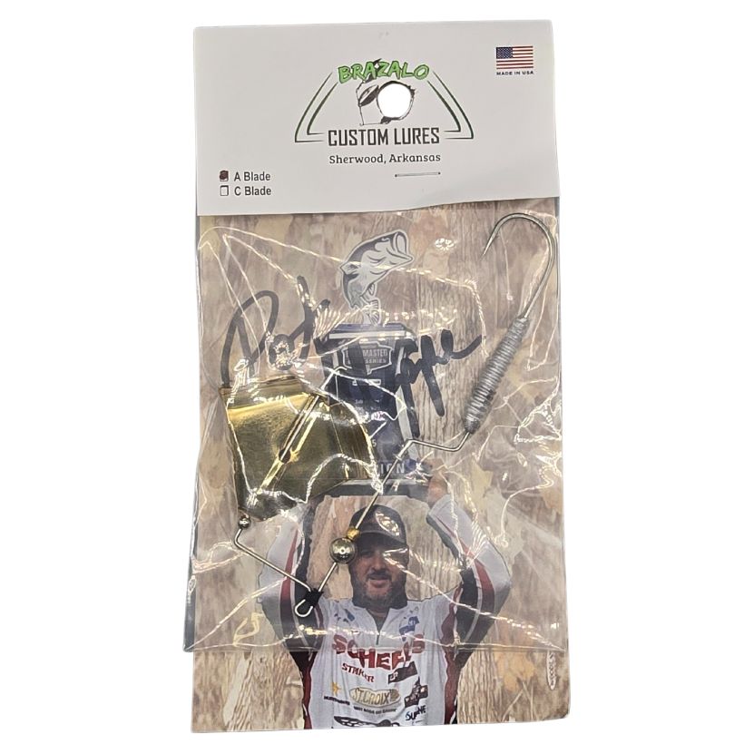 Patrick Schlapper Signed - Brazalo Schlapper Pro Buzzbait 4 of 4 - Cast for Recovery