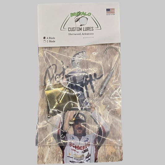 Patrick Schlapper Signed - Brazalo Schlapper Pro Buzzbait 1 of 4 - Cast for Recovery