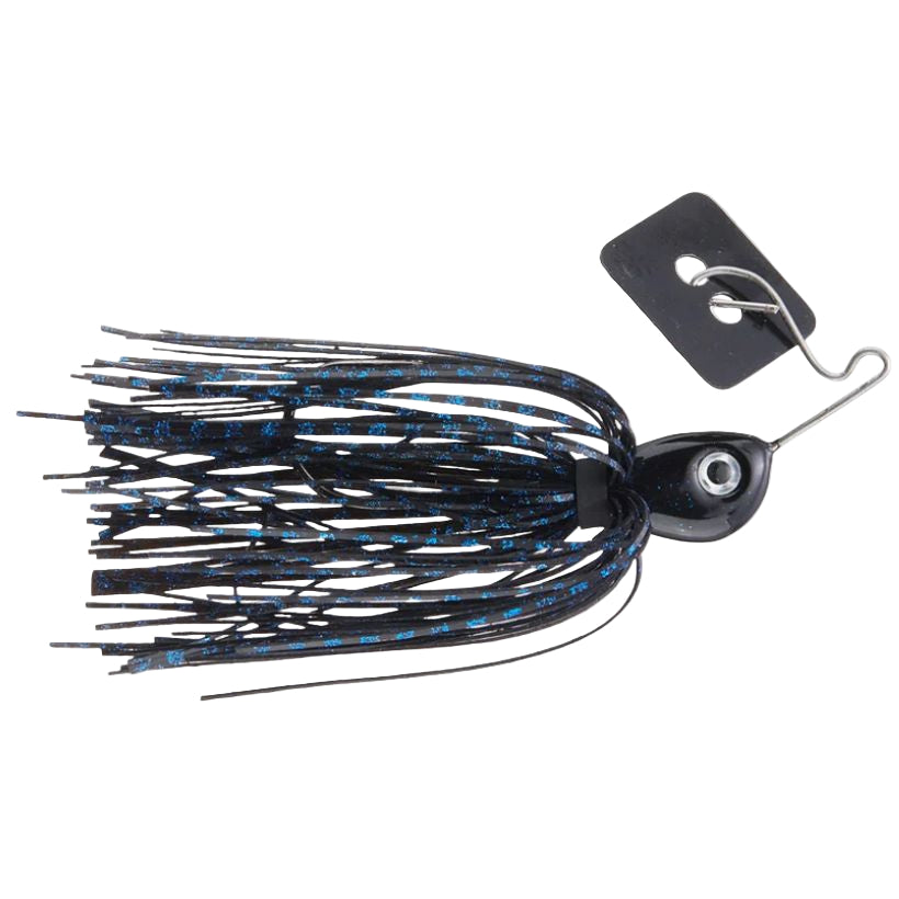 Pulse Fish Side Piece Bladed Jigs - Black n Blue 