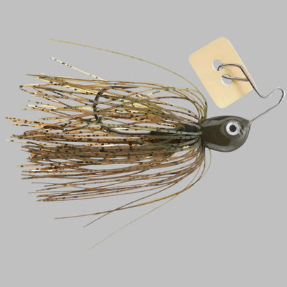 Pulse Fish Side Piece Bladed Jigs - Green Pumpkin