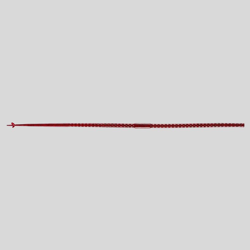 Red Bug - NetBait HexTek Finiki Prop Shot Worm 15in