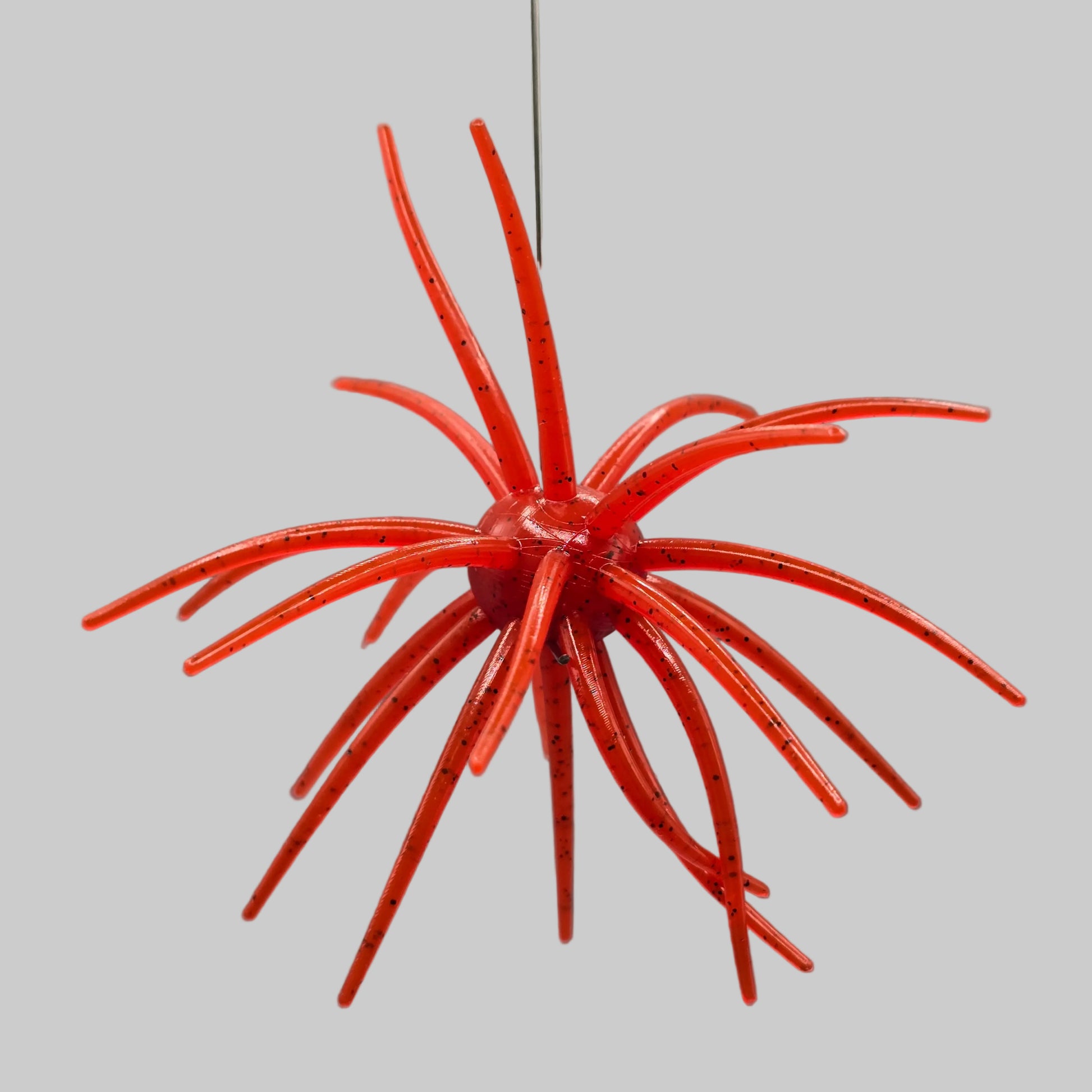 Brazalo Urchin Bait TPE pre-rigged bass fishing lure available in 19mm and 25mm sizes