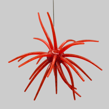 Brazalo Urchin Bait TPE pre-rigged bass fishing lure available in 19mm and 25mm sizes