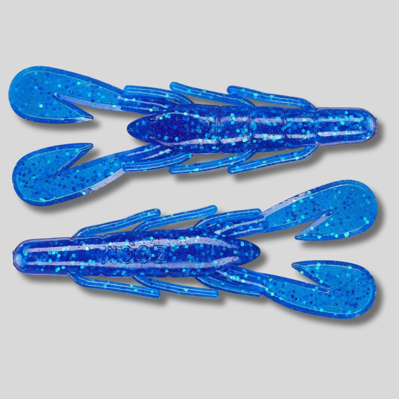 Zoom Ultra-Vibe Speed Craw 3.5 inch soft plastic craw bait for bass fishing with fast kicking claws and jig trailer action