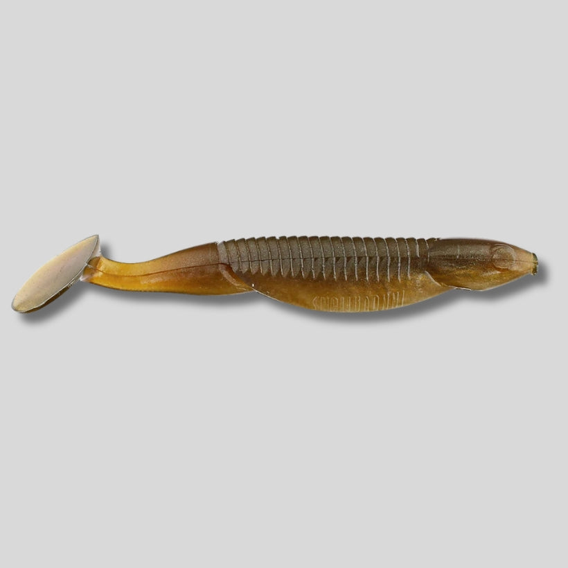 Reaction Innovations Little Dipper 3.5 inch finesse swimbait soft plastic fishing lure for bass fishing and jighead presentations