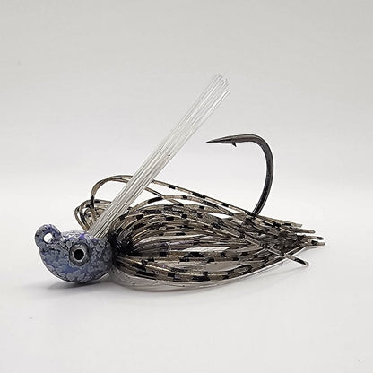 Brazalo Custom Lures Swim Jigs - Smoked Shad