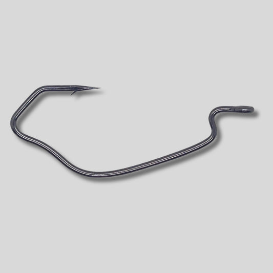 Spearpoint EWG Heavy Gauge Worm Hooks 6 Pack with VGrip Technology for Texas rigs and heavy cover bass fishing