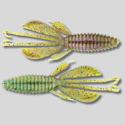 Reaction Innovations Kinky Beaver 5 inch soft plastic creature bait for flipping pitching and heavy cover bass fishing