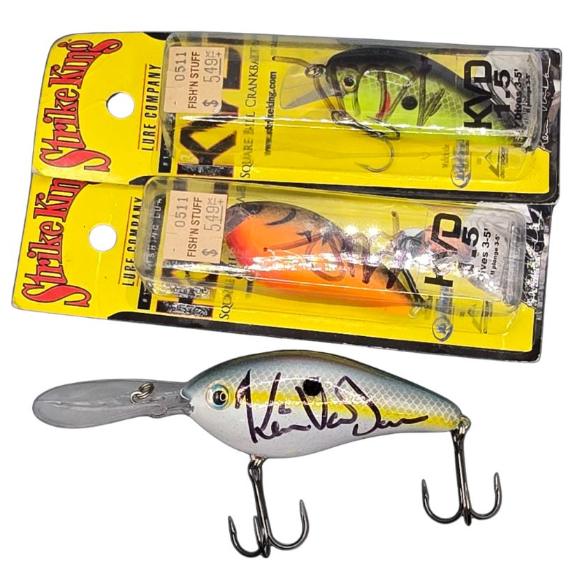 Strike King 3 KVD Signed Crankbaits