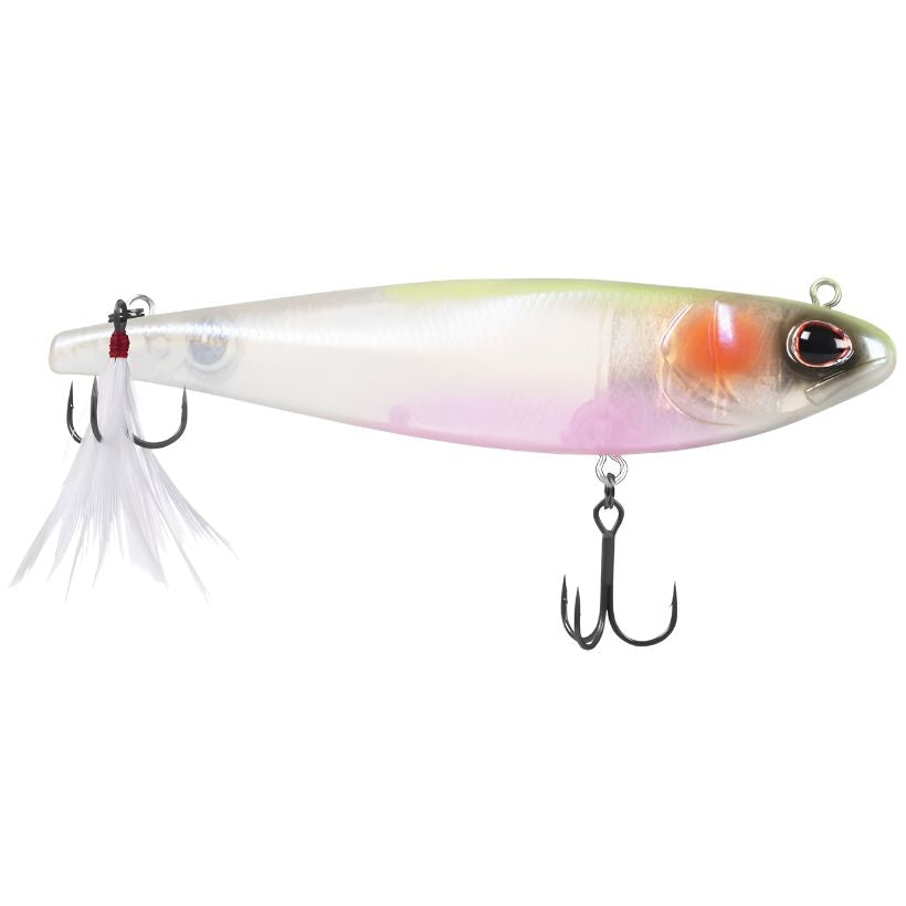 Berkley Doom Stroller hard minnow bait with Fusion19 treble hooks for open-water and suspended bass fishing - Summer Shandy
