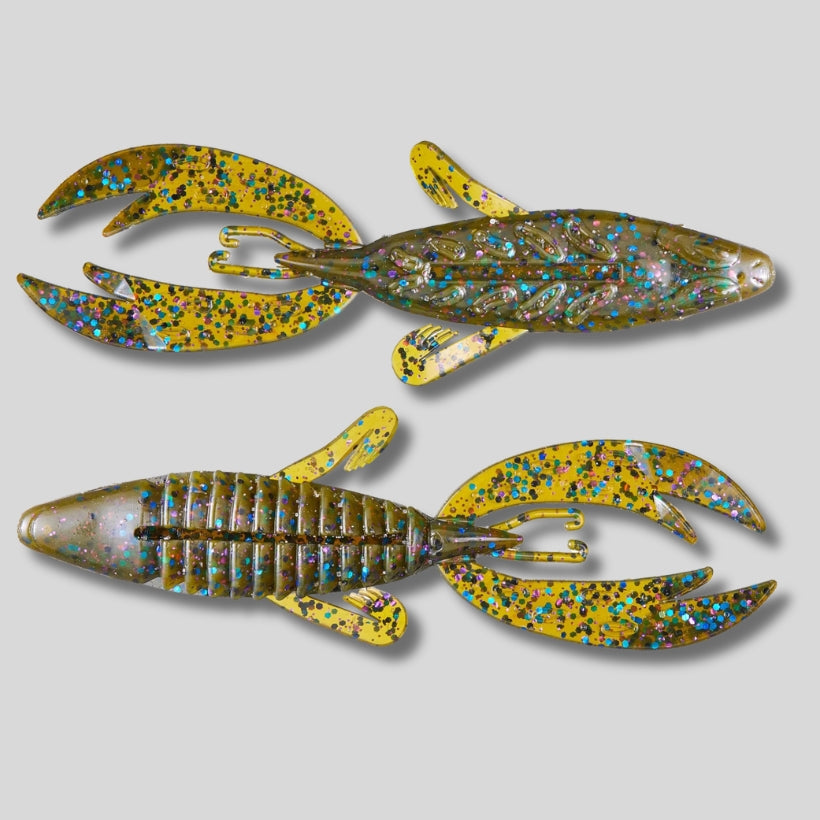 Big Bite Baits Fighting Frog 4 inch soft plastic frog bait for flipping pitching and heavy cover bass fishing
