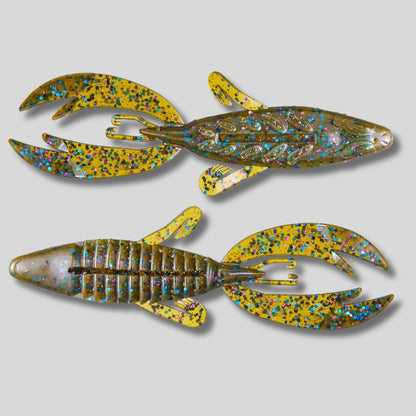 Big Bite Baits Fighting Frog 4 inch soft plastic frog bait for flipping pitching and heavy cover bass fishing