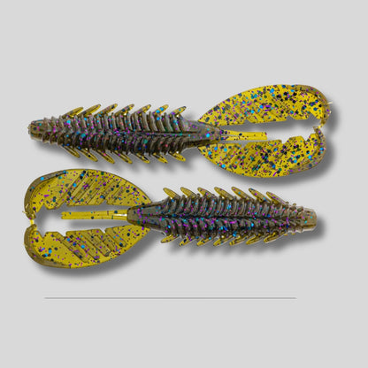 XZone Adrenaline Craw soft plastic crawfish bait available in 3.5 inch and 4.25 inch sizes for bass fishing rigs and trailers