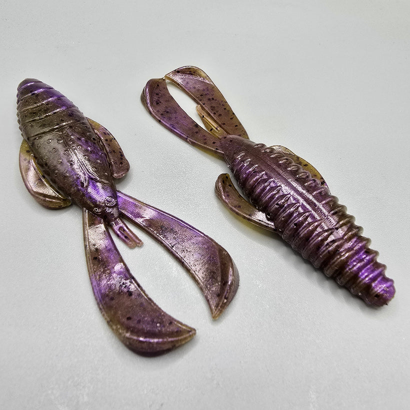 Black Label Baits 4" Bug - Twisted GP Purple