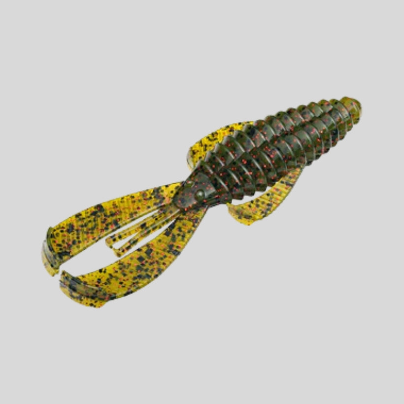 Strike King Rage Bug 4 inch creature bait soft plastic bass fishing lure designed for flipping and pitching heavy cover