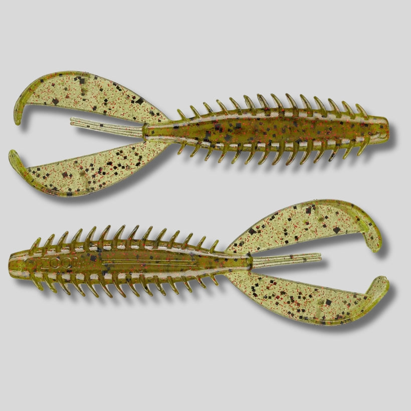 Zoom Mid Size Z-Craw 4 inch creature bait soft plastic bass fishing lure for flipping pitching and jig trailers
