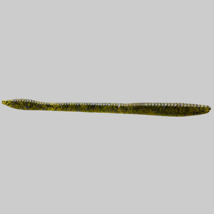 Zoom Trick Worm 6.5 inch floating finesse worm for bass fishing - Watermelon Candy