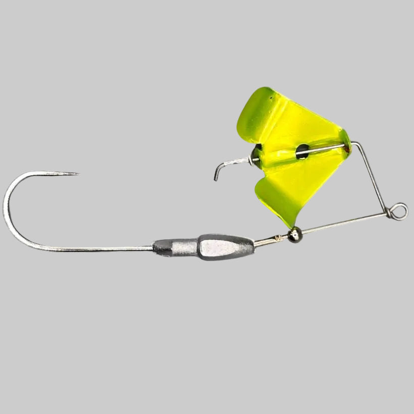 bass lure buzzbait Brazalo Wee-Whacker Buzzbait
