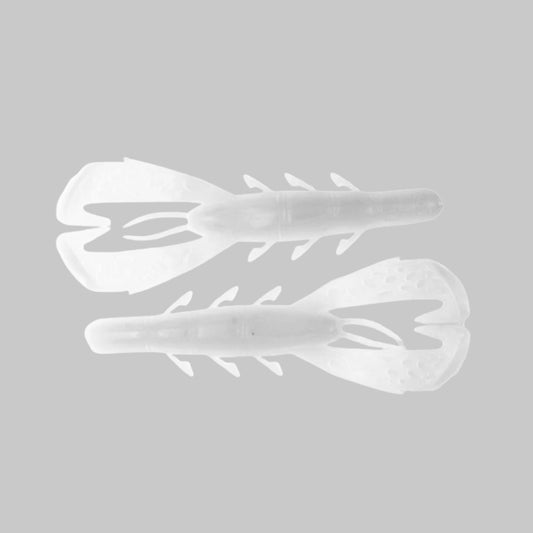 BassMooch Cranky Craw 3.75" – Mooch Juice Scented Compact Kicking Craw (6 Pack)