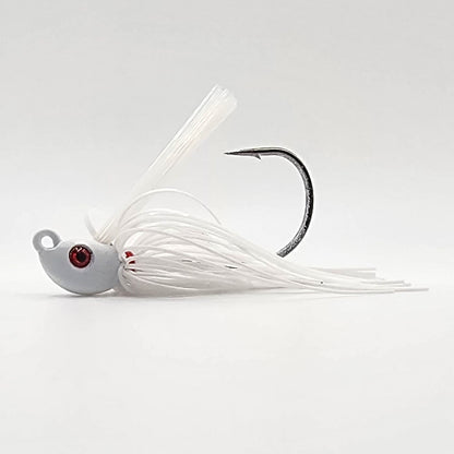 Brazalo Custom Lures Swim Jigs - White