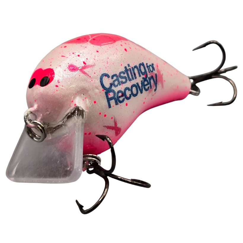 Wrighteous Tackle 1.5 Balsa Square bill (2 of 2) - Casting for Recovery - Pink