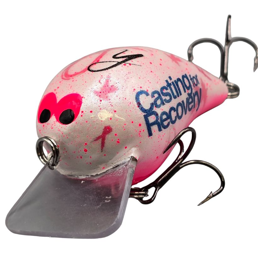 Wrighteous Tackle Balsa 2.0 crankbait - Casting for Recovery - Pink