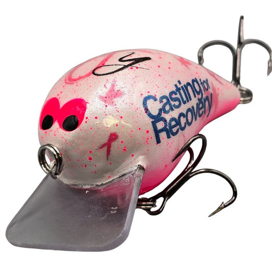 Wrighteous Tackle Balsa 2.0 crankbait - Casting for Recovery - Pink