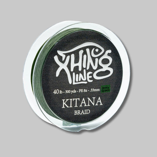 Xhing Kitana Braid Line - Army Green