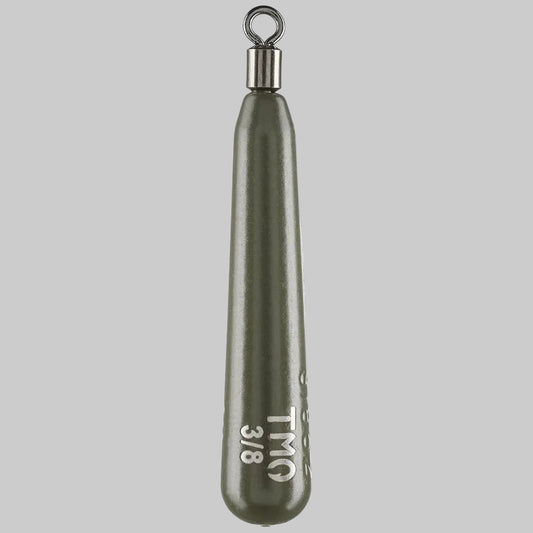 TMO Tungsten Free Rig Weight 97% pure tungsten bass fishing weight for Free Rig presentations through heavy cover