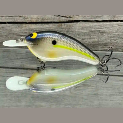 Black Label Slim Balsa Crankbait – Finesse Tight Action