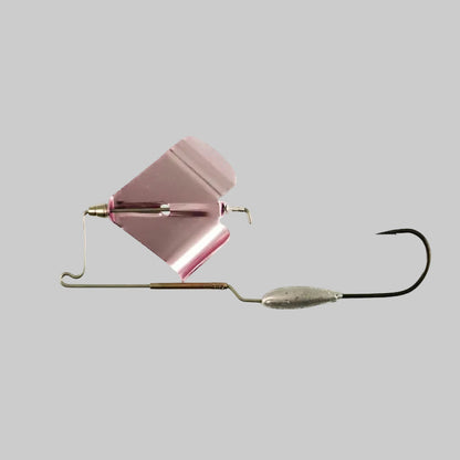Missile Baits Buzz Wagon buzzbait with anodized blade and Gamakatsu hook for topwater bass fishing.
