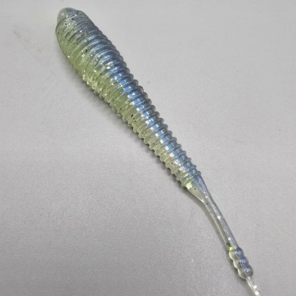 Hog Farmer Spunk Shad soft plastic swimbait used as a finesse trailer