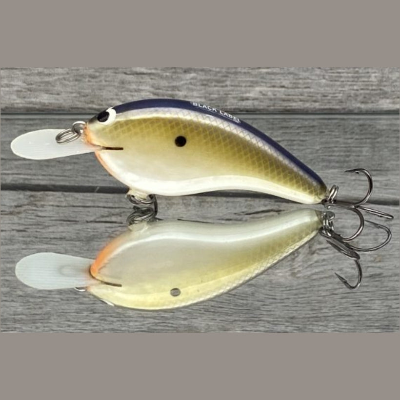 Black Label Slim Balsa Crankbait – Finesse Tight Action