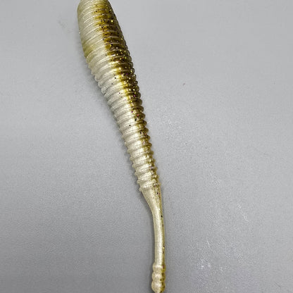 Hog Farmer Spunk Shad soft plastic swimbait used as a finesse trailer