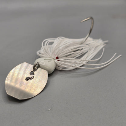 Brazalo Strutter 2.0 bladed jig with direct connect blade and wire-tied skirt